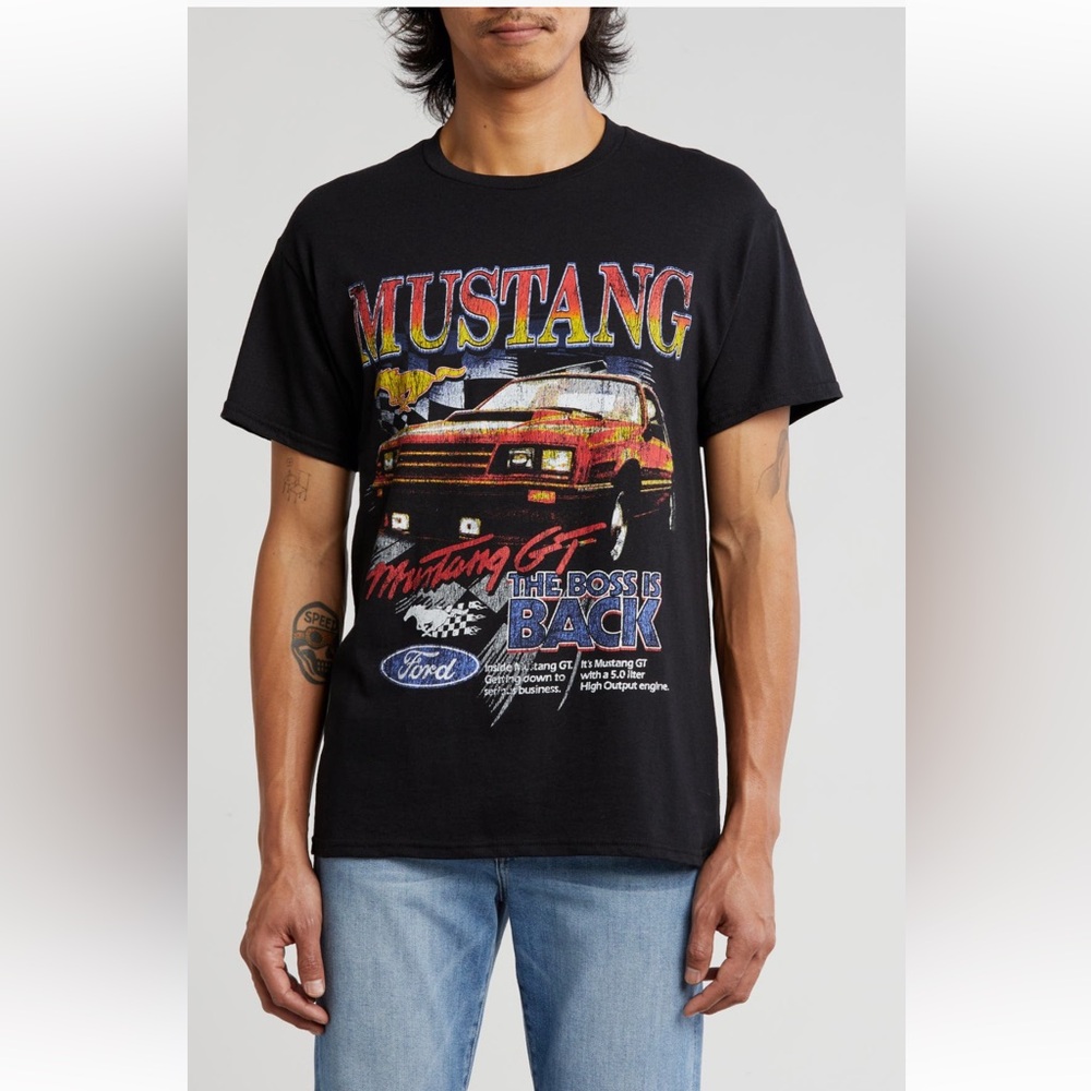 Black Graphic T-Shirt